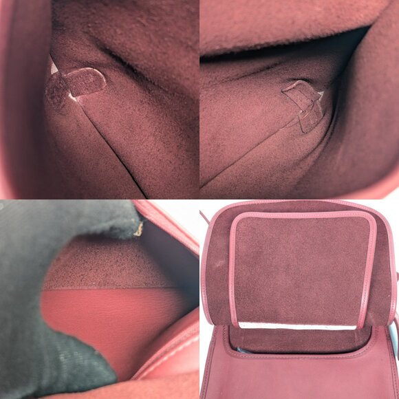 COACH USA Vintage Red Leather Crossbody Shoulder Bag - Made in USA - Picture 11 of 15